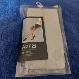 Sheer Tights with seam